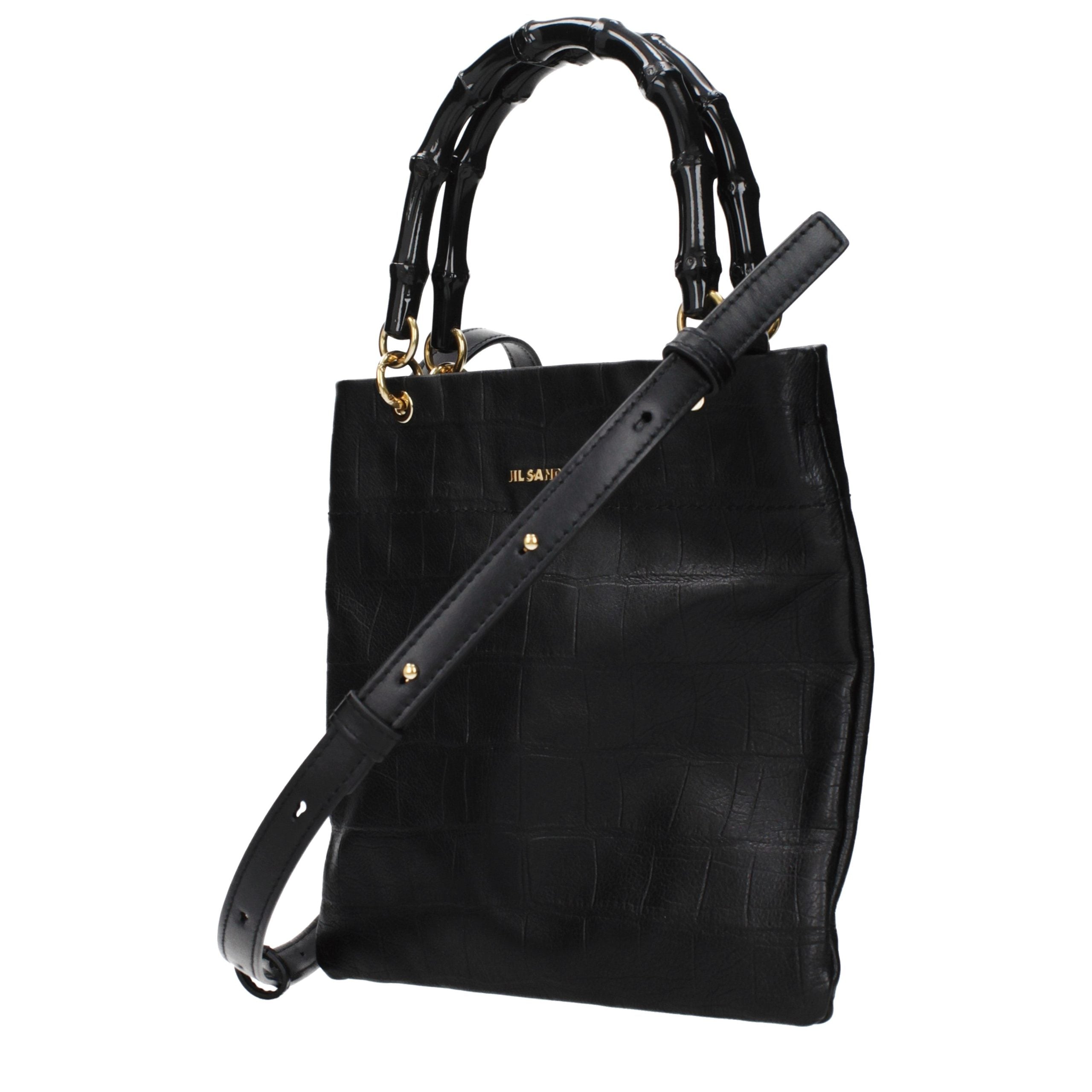 Black Leather Handbag