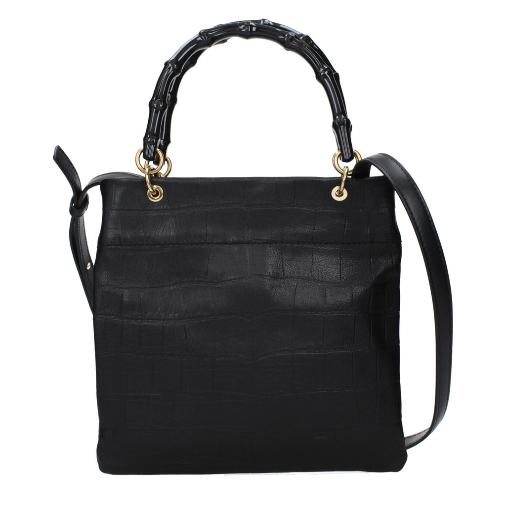 Black Leather Handbag