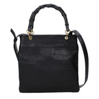 Black Leather Handbag