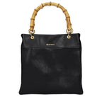 Black Leather Handbag