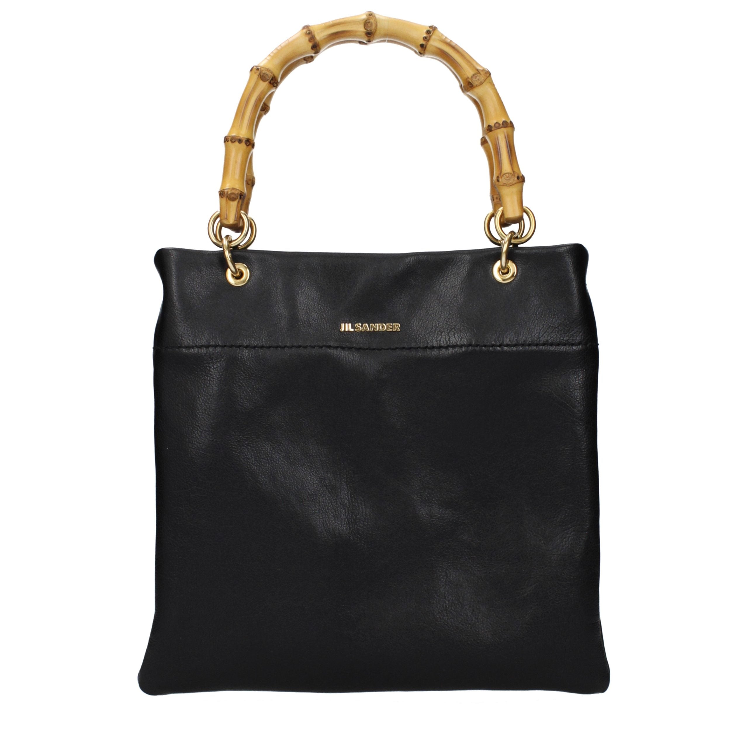 Black Leather Handbag