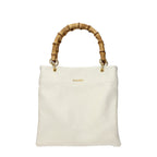Beige Leather Handbag
