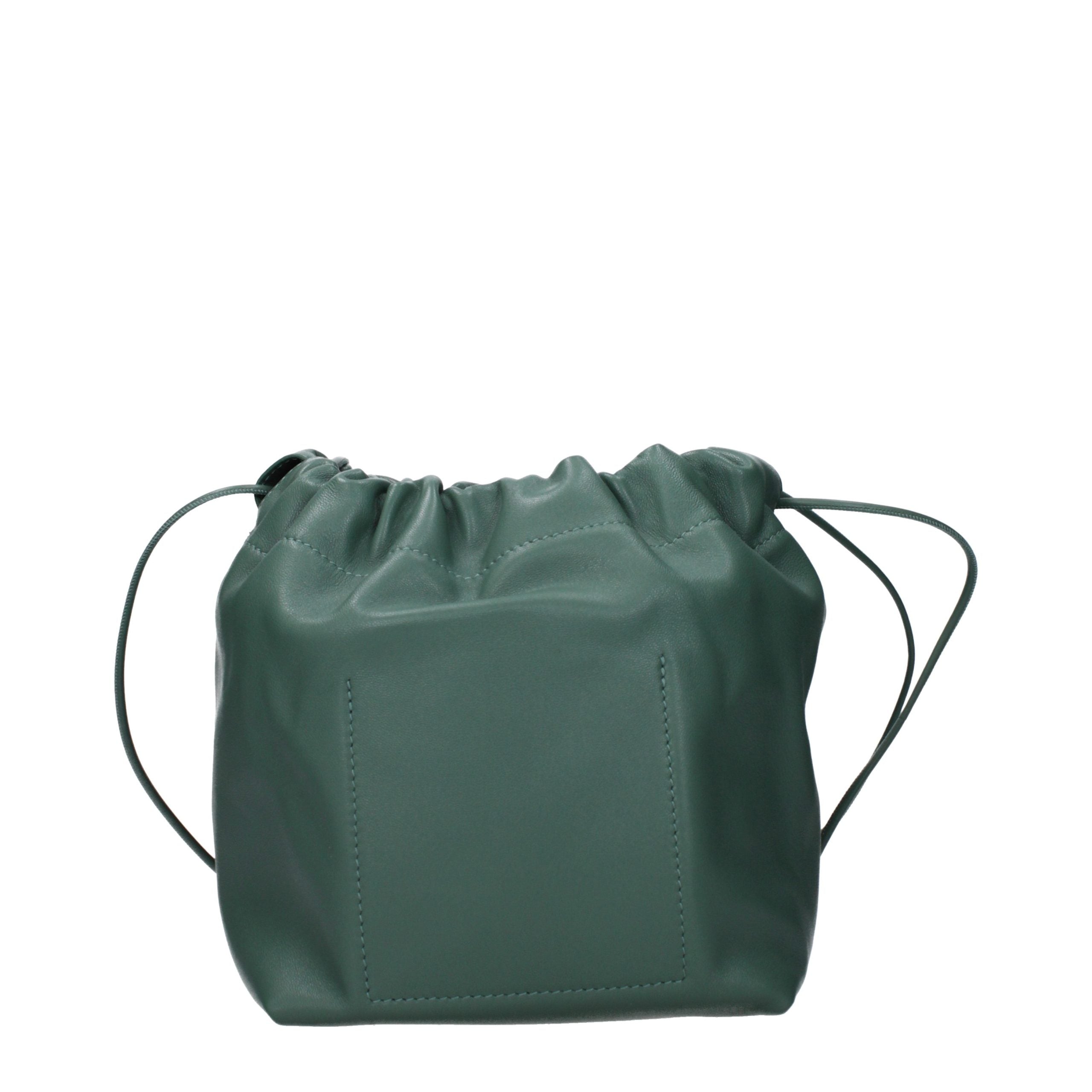 Green Leather Shoulder Bag