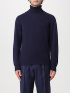 Blue Cashmere Turtleneck