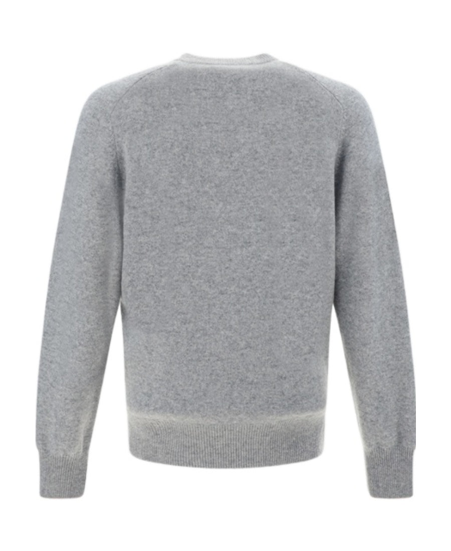 Gray Cashmere Sweatshirt