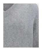 Gray Cashmere Sweatshirt