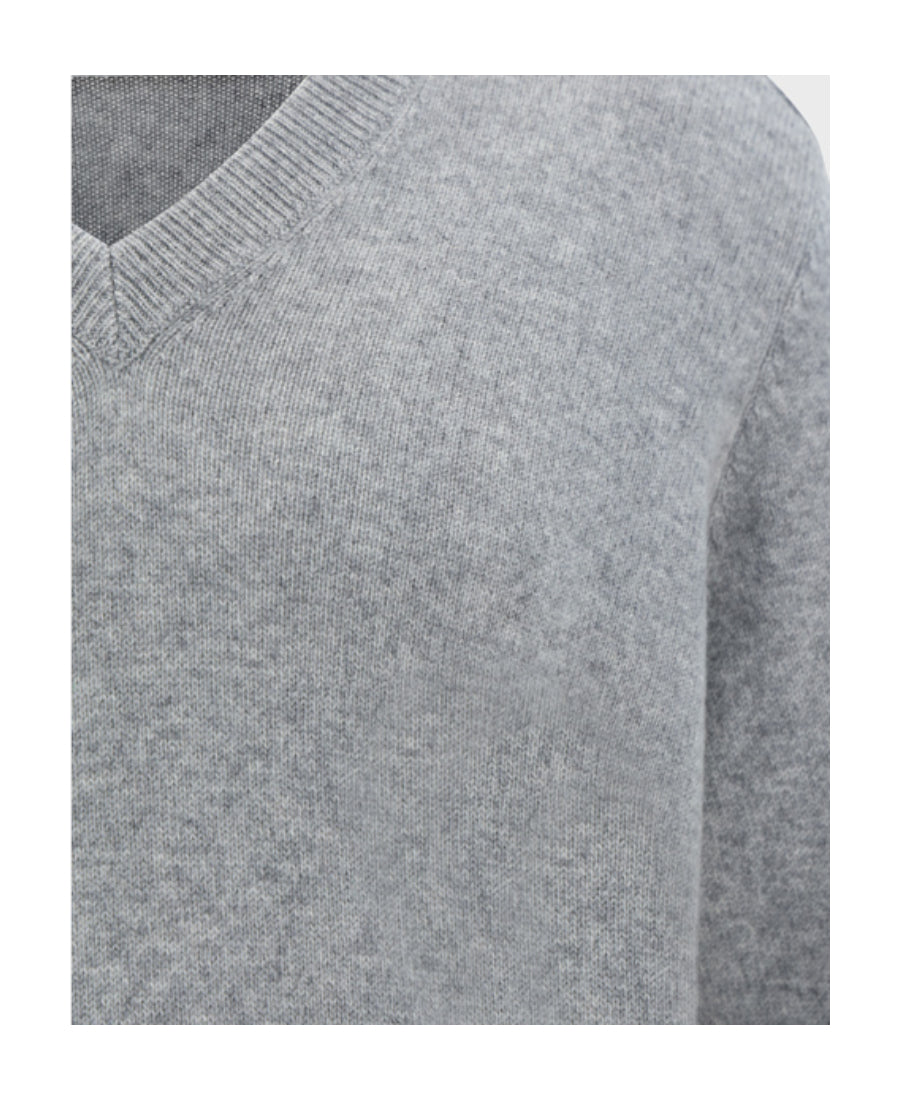 Gray Cashmere Sweatshirt