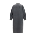 Gray Nylon Coat