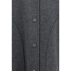 Gray Nylon Coat
