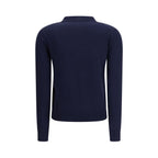Blue Viscose Sweatshirt