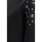 Black Polyester Sweatshirt