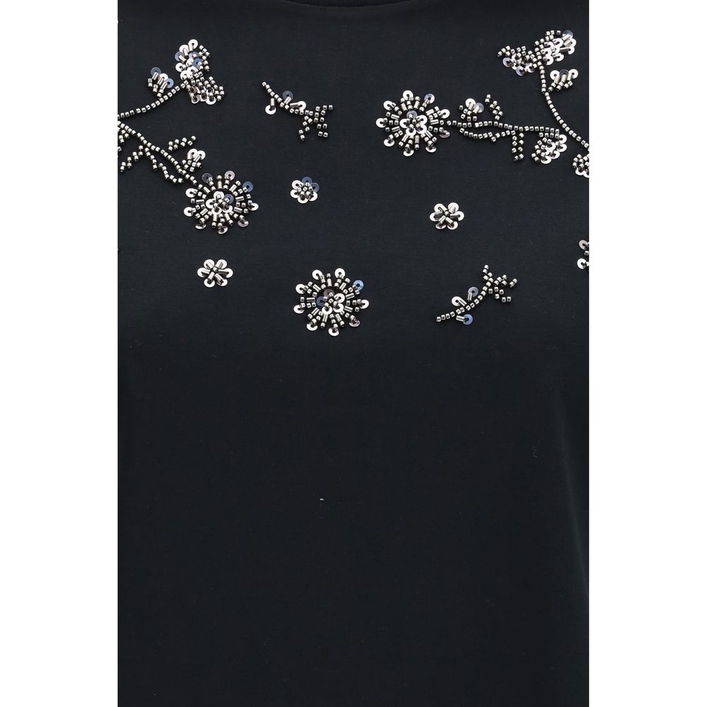 Black Cotton T-Shirt