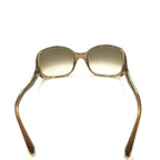 Brown Speckling Acetate Frame Sunglasses