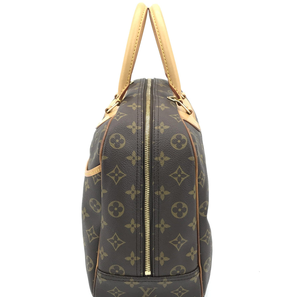 Monogram Deauville Handbag With Brown Details