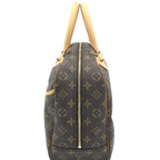 Monogram Deauville Handbag With Brown Details
