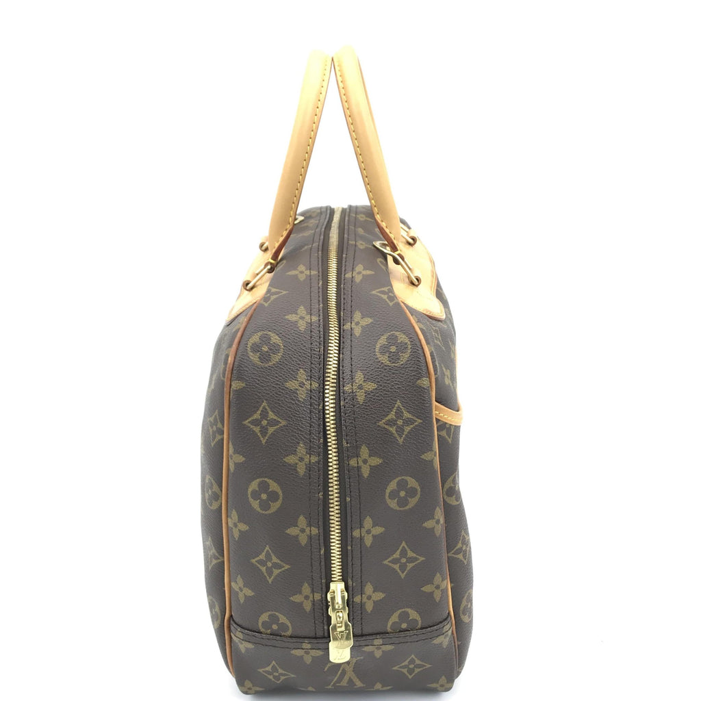 Monogram Deauville Handbag With Brown Details
