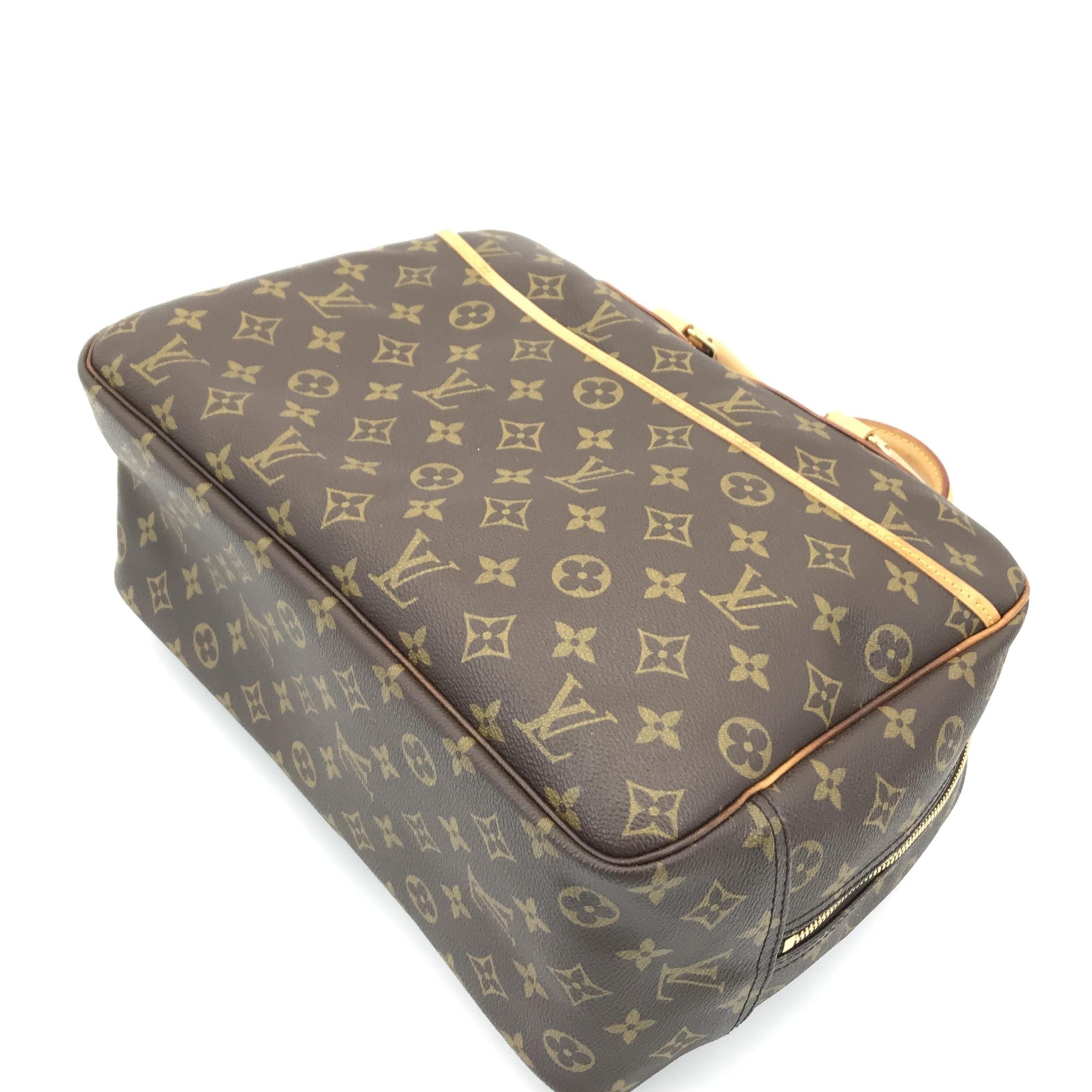 Monogram Deauville Handbag With Brown Details