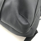 Newave Drawstring Nylon Backpack In Black
