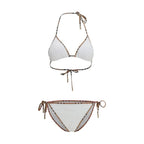 White Polyamide Bikini