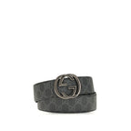 Black Calf Leather Bos Taurus Regular Belt