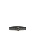Black Calf Leather Bos Taurus Regular Belt