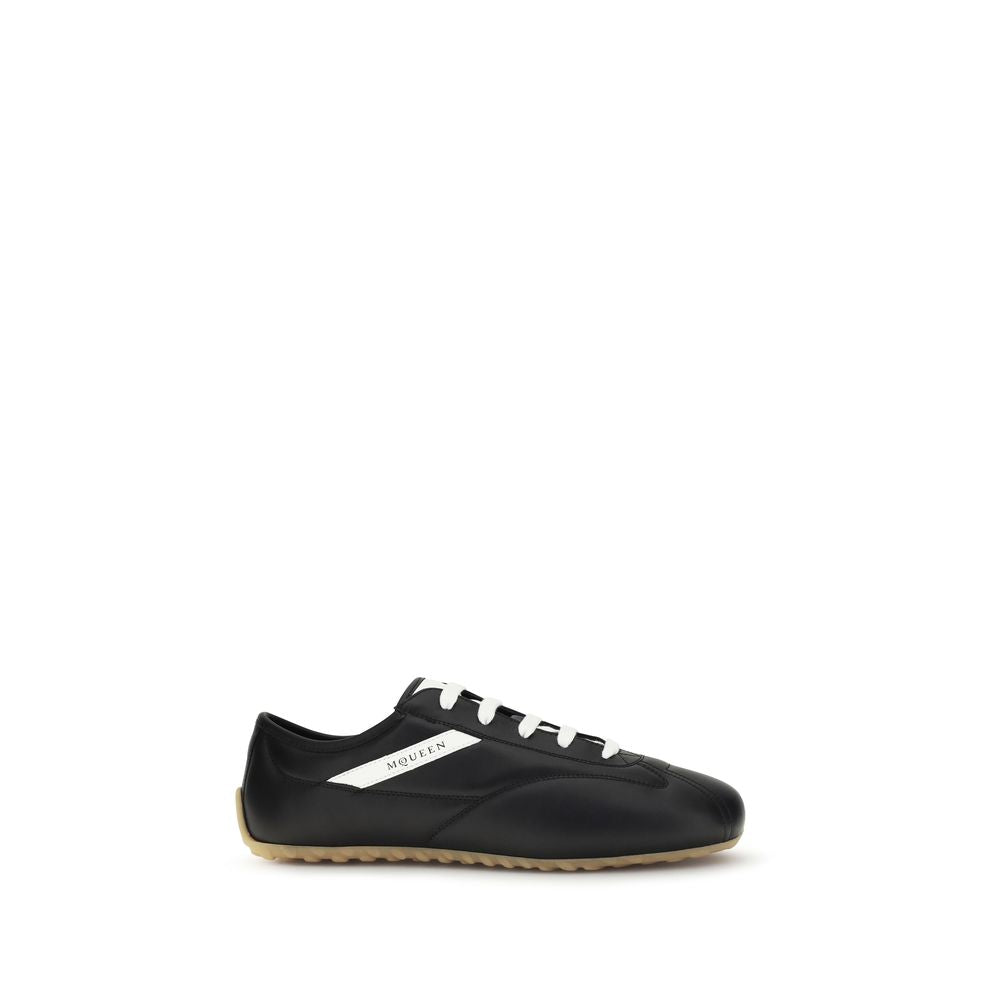 Black Calf Leather Bos Taurus Low Top Sneakers