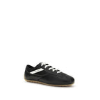 Black Calf Leather Bos Taurus Low Top Sneakers