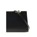Black Calf Leather Bos Taurus Shoulder Bag