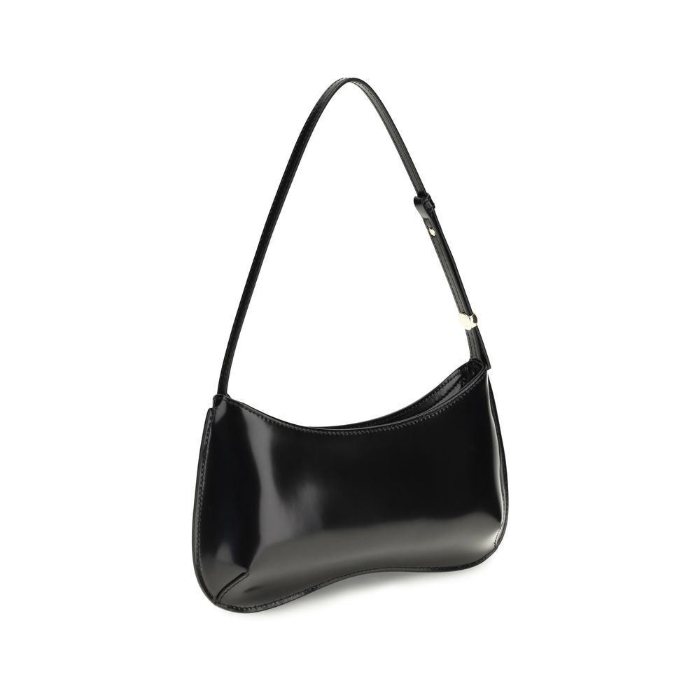 Black Calf Leather Bos Taurus Shoulder Bag