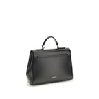 Black Calf Leather Bos Taurus Shoulder Bag