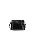 Black Calf Leather Bos Taurus Shoulder Bag