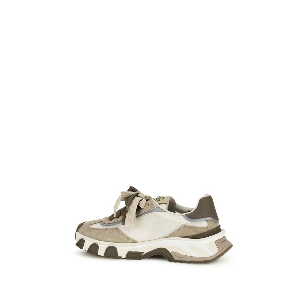 Multicolor Calf Leather Bos Taurus Athletic Sneakers