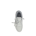 White Calf Leather Bos Taurus Low Top Sneakers
