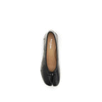 Black Calf Leather Bos Taurus Ballet Flats