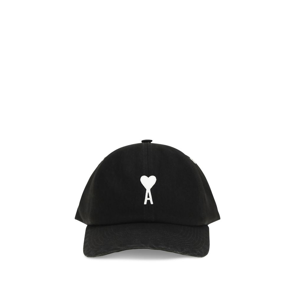 Black Cotton Cap (Baseball Hat)