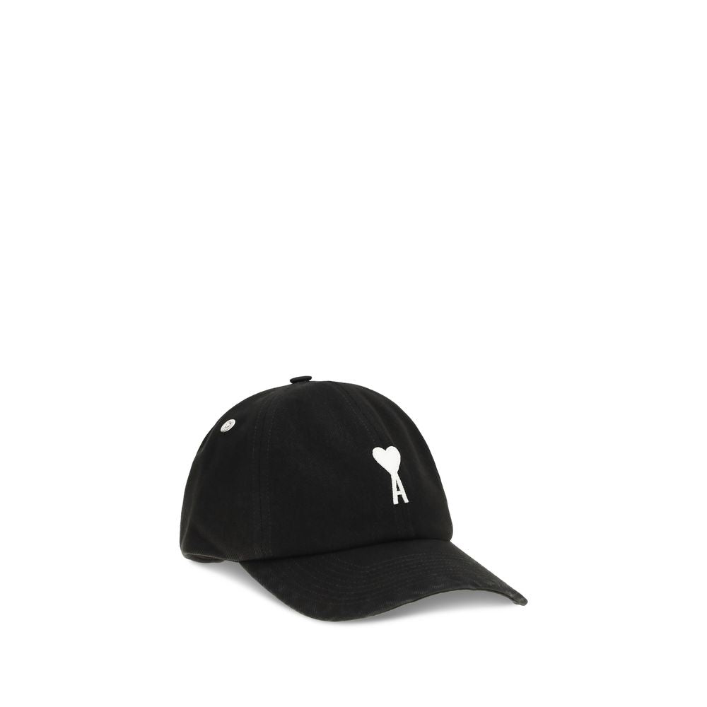 Black Cotton Cap (Baseball Hat)
