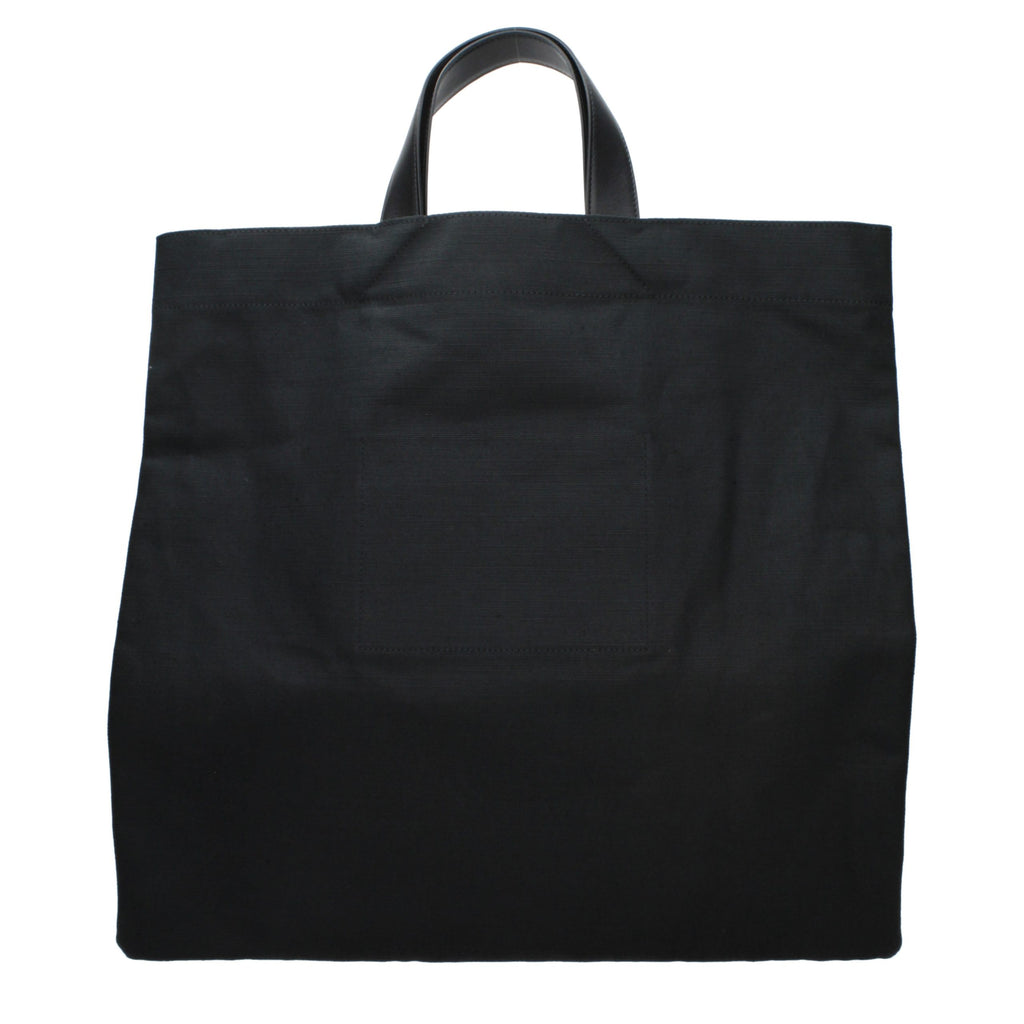Black Fabric Handbag