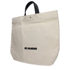 Beige Fabric Handbag