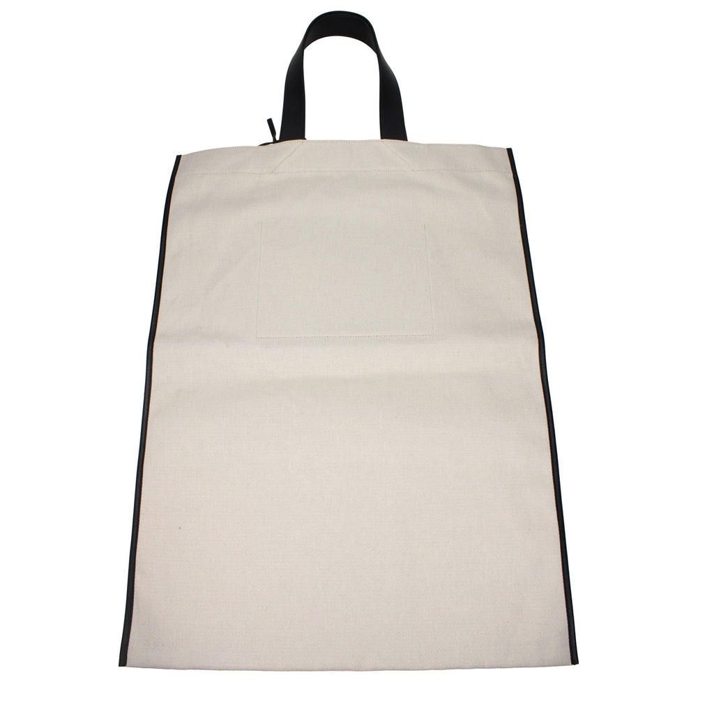 Beige Fabric Shoulder Bag