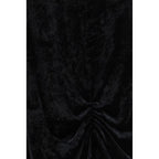 Black Viscose Long Skirt