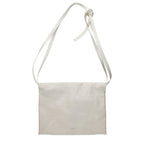 Beige Leather Crossbody Bag