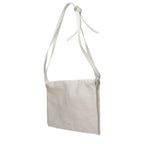 Beige Leather Crossbody Bag