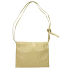 Yellow Leather Shoulder Bag