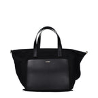 Black Fabric Handbag