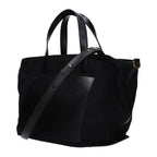 Black Fabric Handbag