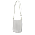 Beige Leather Shoulder Bag