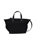 Black Fabric Handbag
