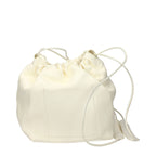 Beige Leather Shoulder Bag