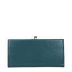 Blue Leather Wallet