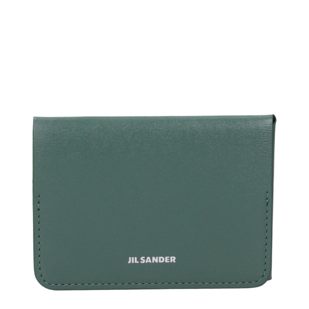 Green Leather Cardholder